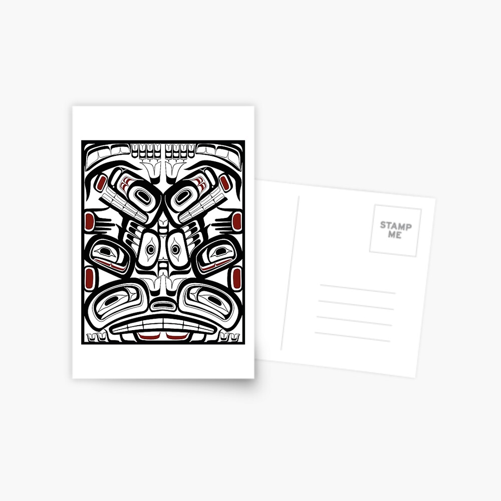 Vista previa del artículo con la obra «Postal», diseñado y vendido por cascadiadesigns.