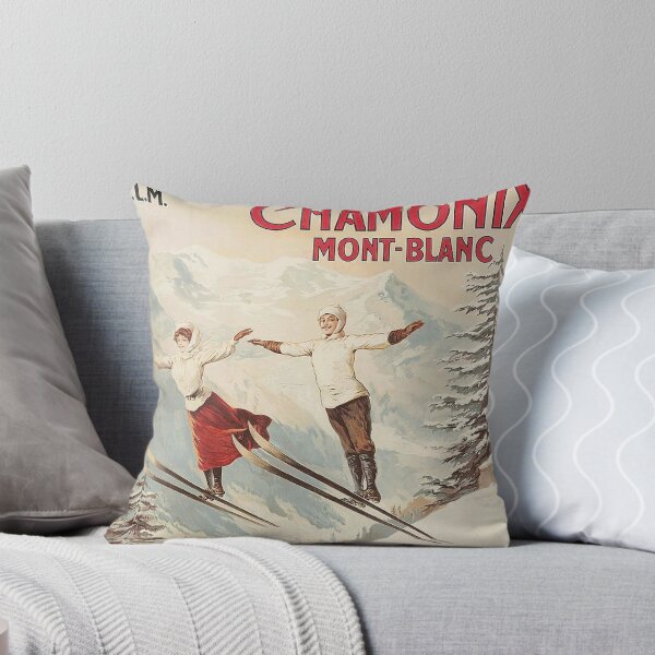 Artikelvorschau, Chamonix Vintage Ski entworfen und verkauft von cutesy.