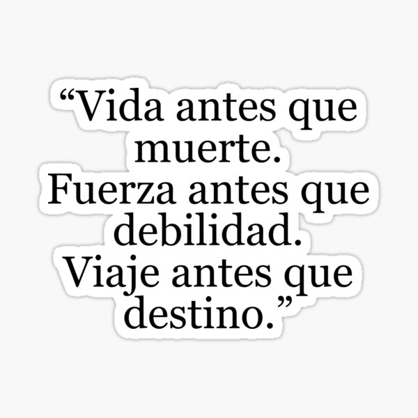 Item preview, Palabras inmortales en español designed and sold by MaryAreWe.