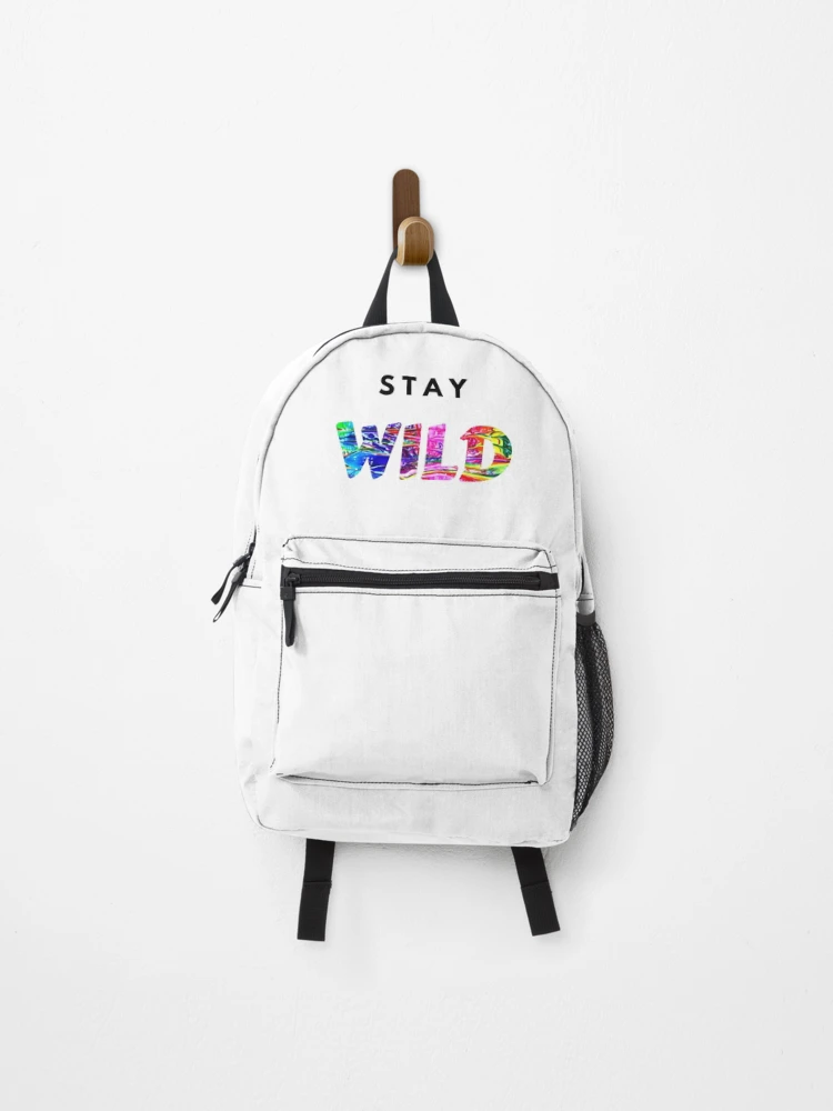Thumbnail 1 of 3, Backpack, Stay Wild Ben Azelart designed and sold by Coryanderson.