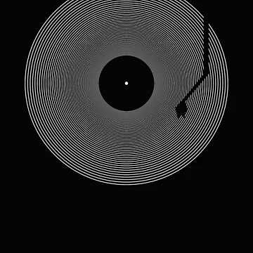 Artwork thumbnail, Vinyl Records Collector Gift Idea Turntable by Músico Ilustre