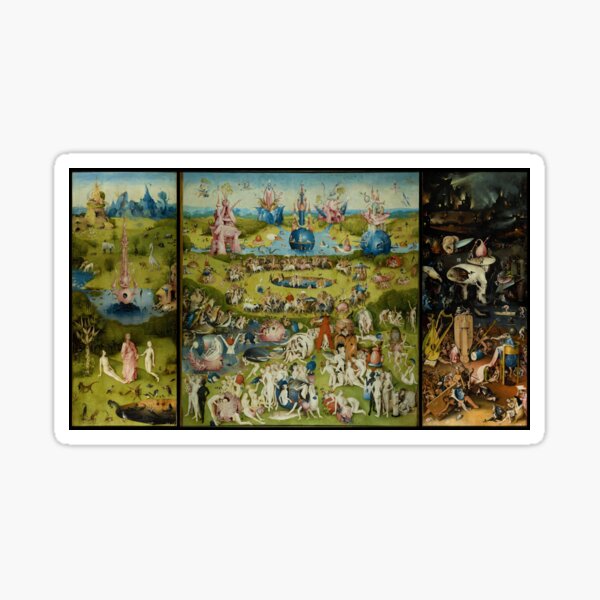 Artikelvorschau, Der Garten der Lüste von Hieronymus Bosch (1480-1505) entworfen und verkauft von allhistory.