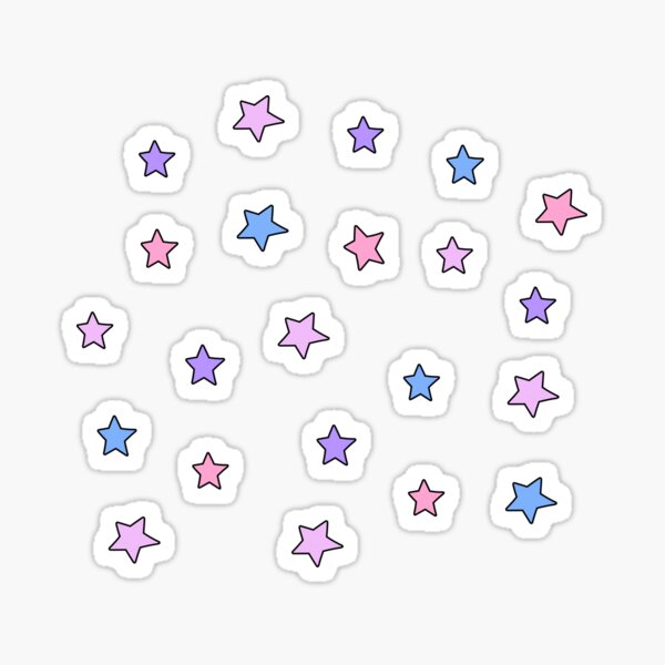 Aperçu de l'œuvre Pack Bi mini étoiles créée et vendue par colleenm2.