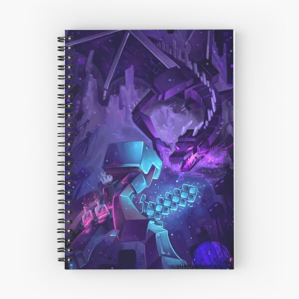 Item preview, Minecraft Epic Enderdragon Battle Art  designed and sold by JaypegDesigns.