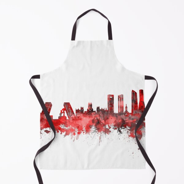 Item preview, madrid skyline red designed and sold by BekimART2.