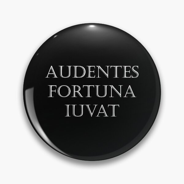 Item preview, Audentes Fortuna Iuvat - La fortuna favorece a los atrevidos, en latín. designed and sold by carpetunicam.