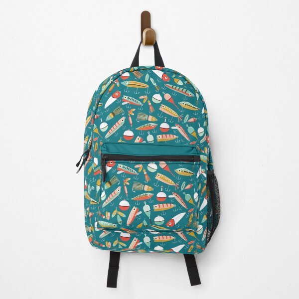 Item preview, Fishing Lures Blue designed and sold by Allison Romero Design.