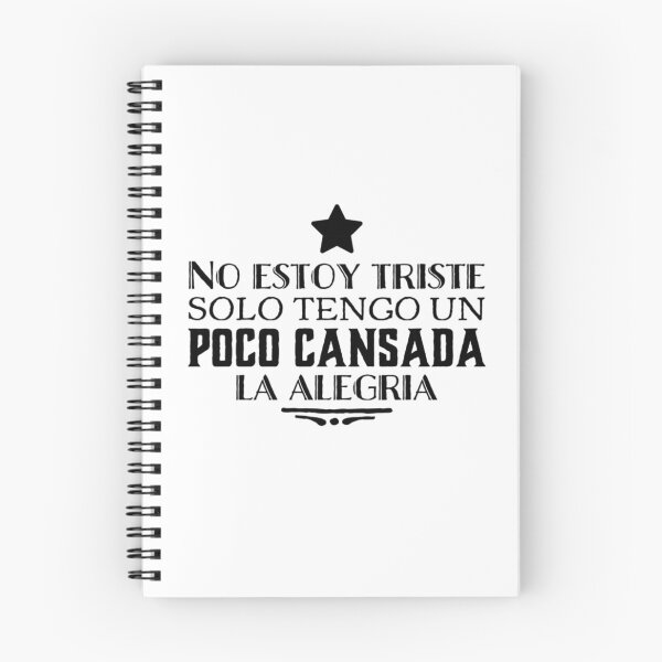 Item preview, No estoy triste solo tengo un poco cansada la alegria ... designed and sold by Elena's Shop.