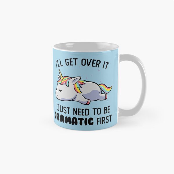 Artikelvorschau, Ich muss einfach dramatisch sein, faules Einhorn-Geschenk entworfen und verkauft von EduEly.