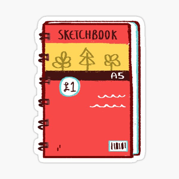 Item preview, Sketchbook! designed and sold by doodledate.