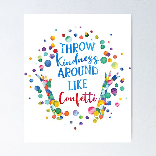 Item preview, Lanza bondad como confeti designed and sold by ip7s.