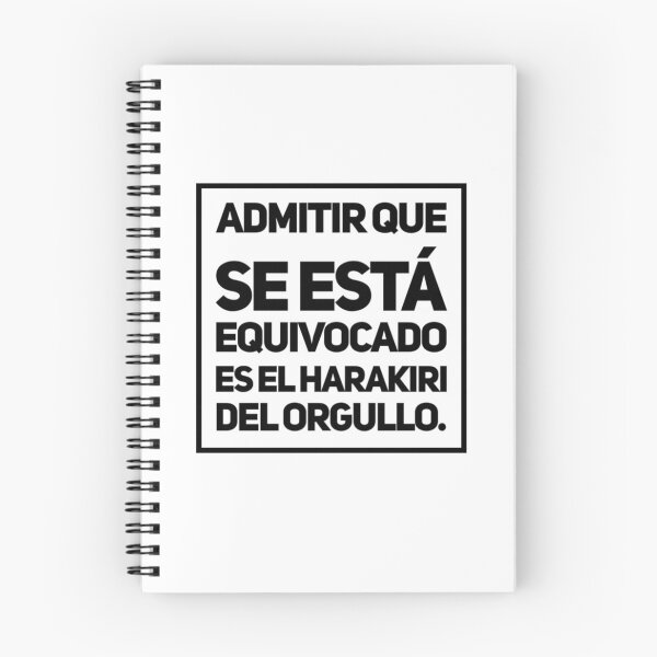 Item preview, Admitir que se esta equivocado es el ... designed and sold by Elena's Shop.