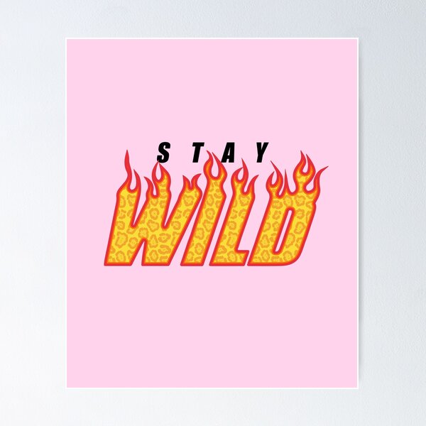 Aperçu de l'œuvre Restez Wild Fire Ben Azelart créée et vendue par MAZAX.