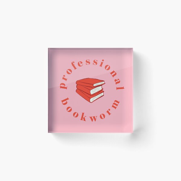 Aperçu de l'œuvre Rat de bibliothèque professionnel en rouge et rose créée et vendue par neopop.