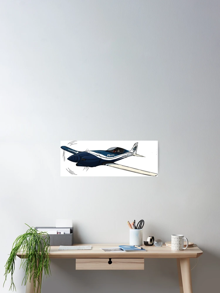 Thumbnail 2 of 3, Poster, Nemesis NXT "Relentless" Reno Air Races designed and sold by Michael Garber.