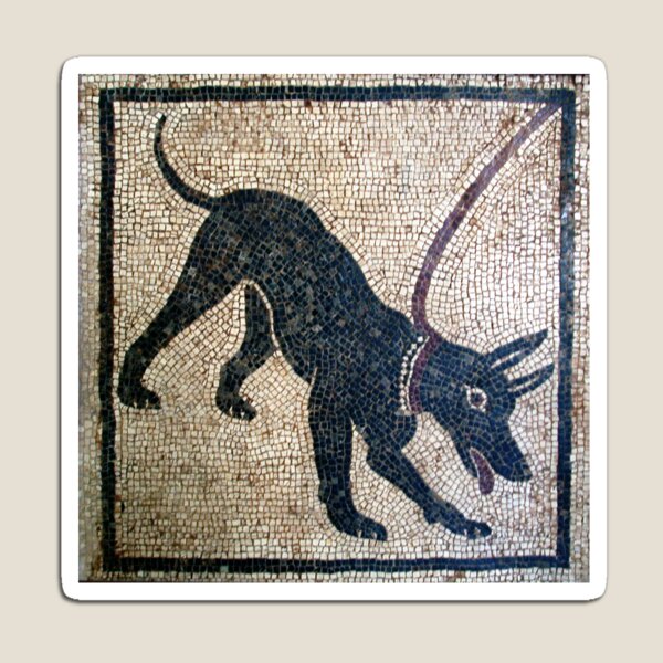 Aperçu de l'œuvre Cave canem- Pompéi antique créée et vendue par EnjoyRiot.