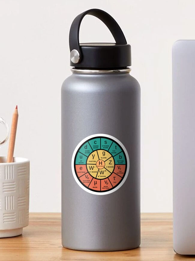 Thumbnail 1 of 3, Sticker, The Standard Model designed and sold by Sus-Snail-Co.