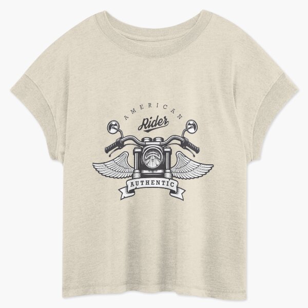 Locker geschnittenes T-Shirt