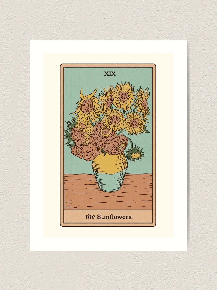Thumbnail 1 of 3, Art Print, The Sunflowers designed and sold by Thiago Corrêa.