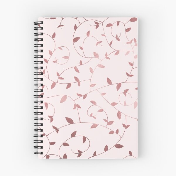 Item preview, Nature Plants Pattern Rose Gold designed and sold by ClaudiaGrosso.