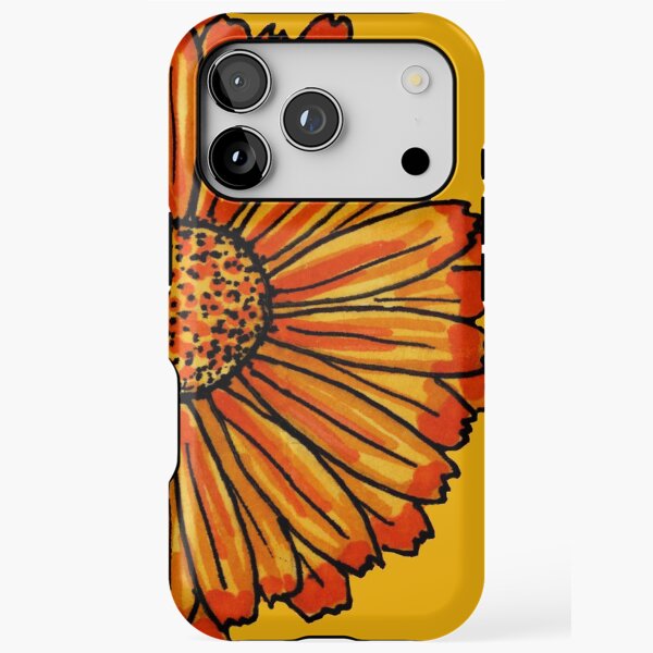 Item preview, Flor naranja designed and sold by fraktonart.