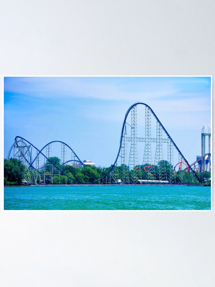 Thumbnail 1 of 3, Poster, Millennium Force - The Icon designed and sold by bk31883.