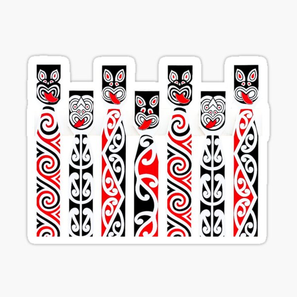 Aperçu de l'œuvre Pouwhenua maori créée et vendue par Aroha Designs.
