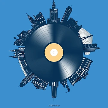 Artwork thumbnail, warsaw skyline vinyl by BekimART2