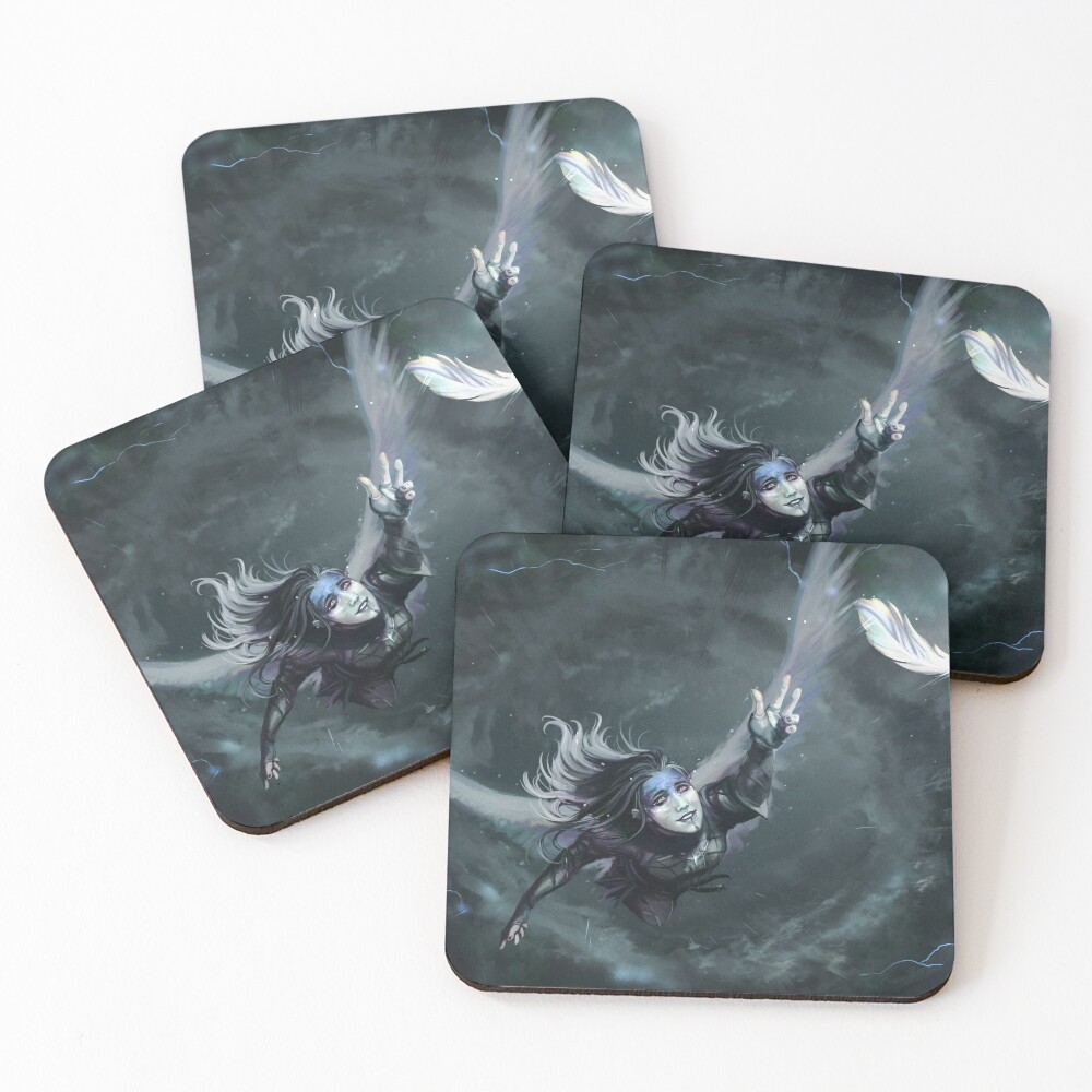 Item preview, Coasters (Set of 4) designed and sold by kurocyou.
