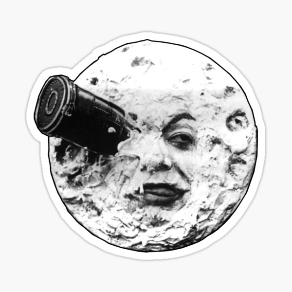 Aperçu de l'œuvre A Trip to the Moon (Le Voyage Dans La Lune) - face only créée et vendue par Chris Lally.