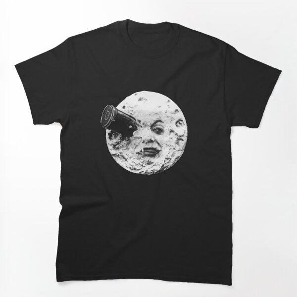 Artikelvorschau, einschließlich Jules Vernes Romane Von der Erde zum Mond und um den Mond entworfen und verkauft von Chris Lally.