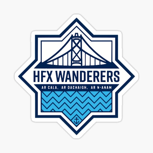 Item preview, HFX Wanderers | Fútbol Canadá Deporte designed and sold by Gatsbird Design.