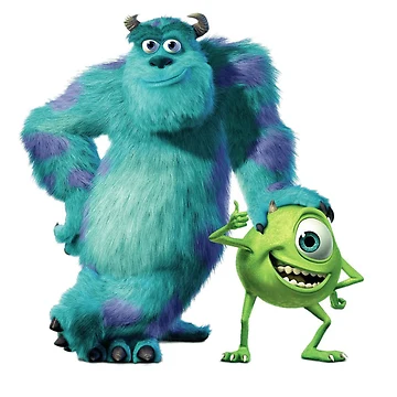 Vorschaubild zum Design Mike und Sully Sticker von Paige Taylor