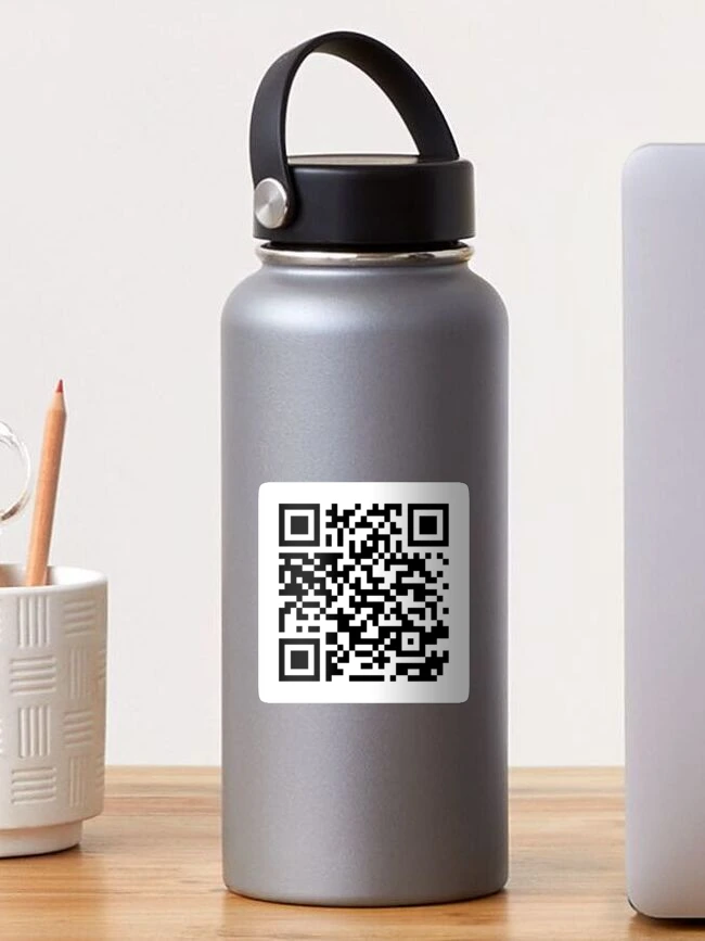 Thumbnail 1 of 3, Sticker, qr code to The Anarchist Library designed and sold by jackie349825.