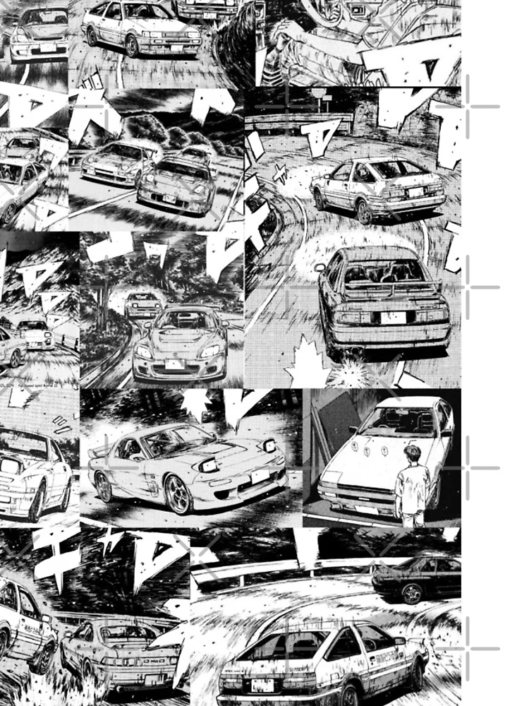 Thumbnail 4 of 4, Samsung Galaxy Phone Case, Initial D Manga designed and sold by GeeknGo.