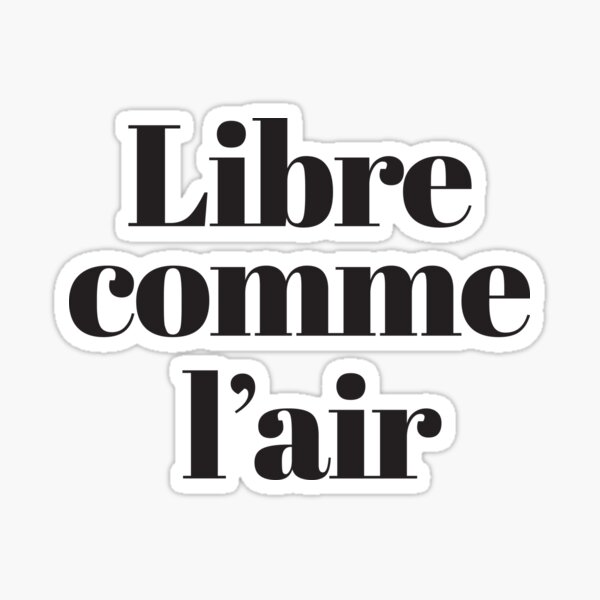 Aperçu de l'œuvre Libre comme l'air créée et vendue par koali333.