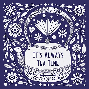 Artwork thumbnail, It's Always Tea Time by Divyam Chaya Bernstein