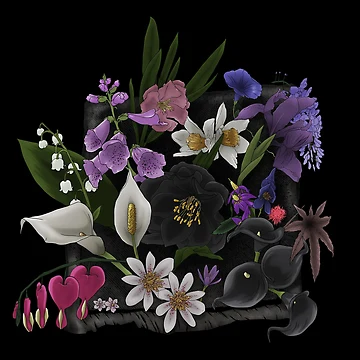 Artwork thumbnail, Poisonous Flowers by Jarrod Vandenberg