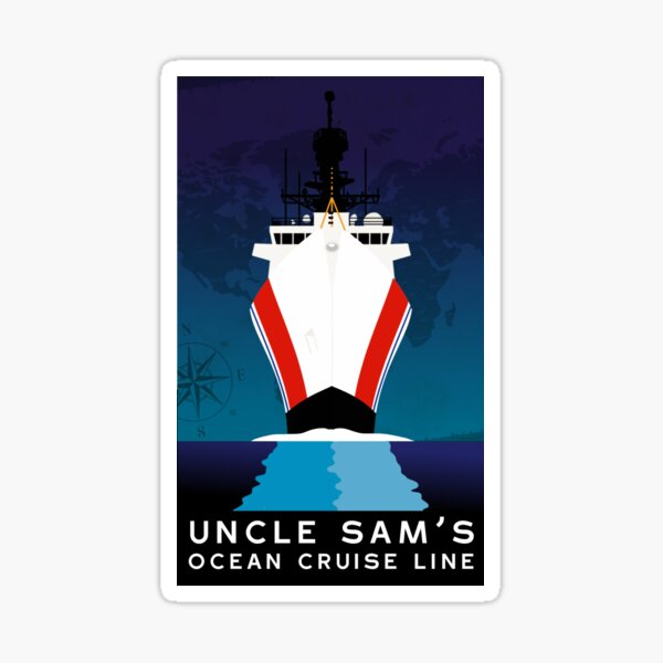 Aperçu de l'œuvre Compagnie de croisière océanique de l'Oncle Sam créée et vendue par AlwaysReadyCltv.