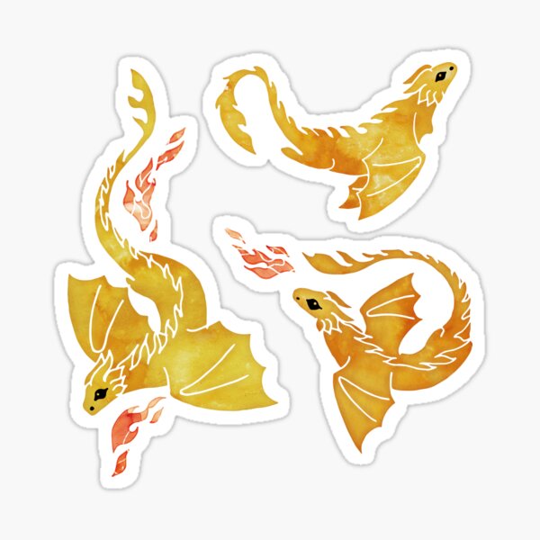 Item preview, Dragón amarillo fuego designed and sold by adenaJ.