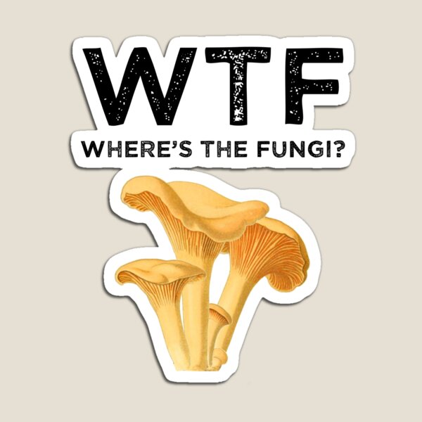 Item preview, WTF - ¿Dónde están los hongos? designed and sold by Cat Lady Designs.
