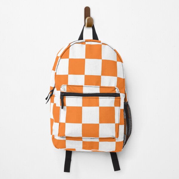 Item preview, Checkered Orange and White designed and sold by lornakay.