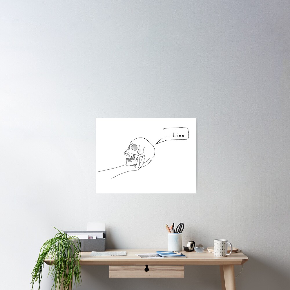 Vista previa del artículo con la obra «Póster», diseñado y vendido por getrecdstudio.