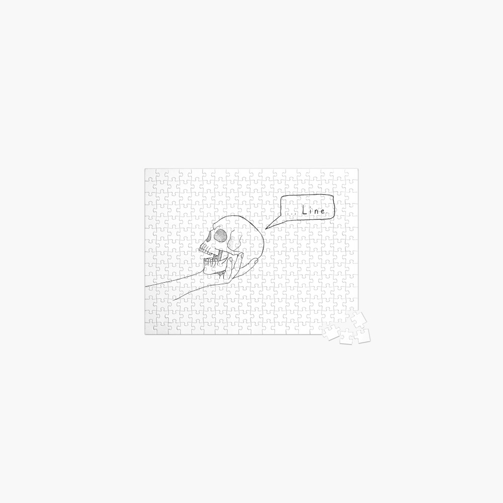 Vista previa del artículo con la obra «Puzzle», diseñado y vendido por getrecdstudio.