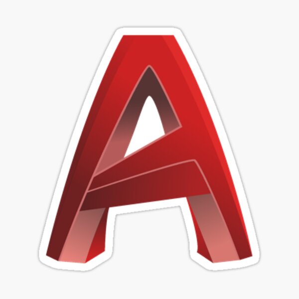 Aperçu de l'œuvre Logos AutoCAD créée et vendue par Archtshirt.