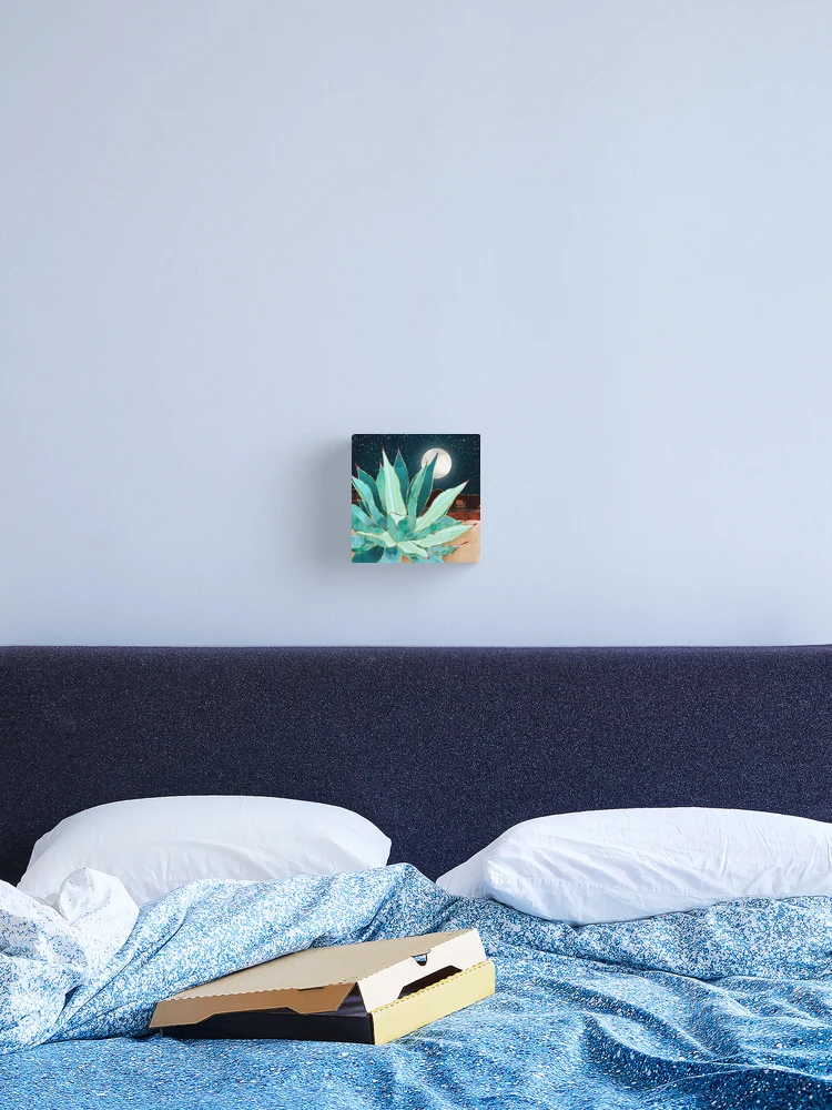 Thumbnail 2 of 3, Canvas Print, Desert Agave designed and sold by spacefrogdesign.