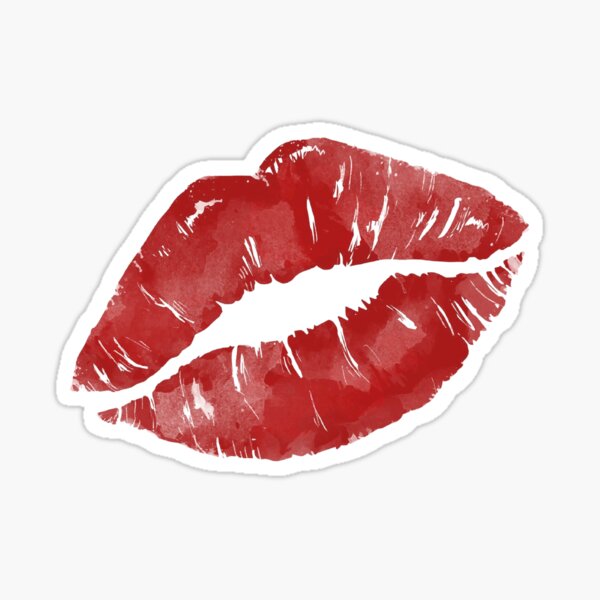 Item preview, Impresión de labios designed and sold by coffeedigiart.