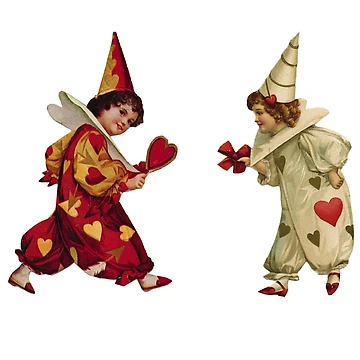 Artwork thumbnail, Valentine Jesters by Katew-f