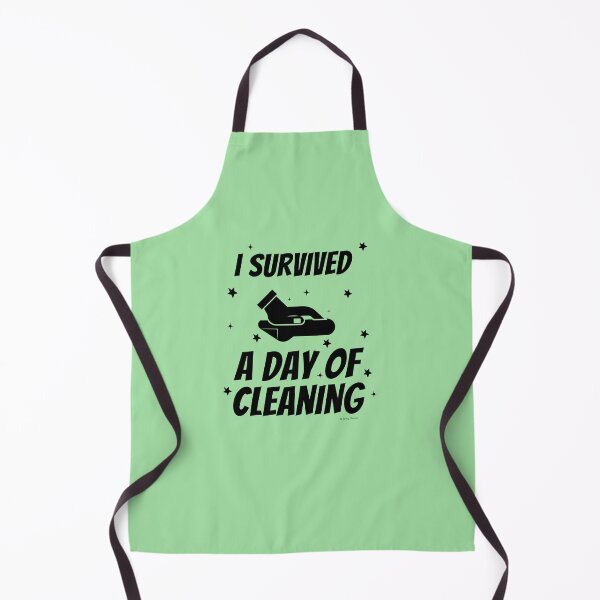 Item preview, Survived A Day Of Cleaning Fun Houskeeping Lady Gifts designed and sold by SavvyCleaner.