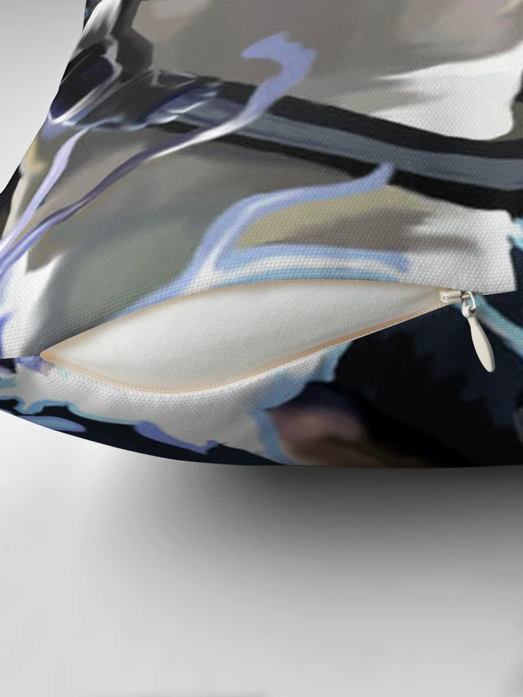 Thumbnail 2 of 4, Pillow, Infamous Good Cole Mcgrath painting. designed and sold by Kimaris _art.